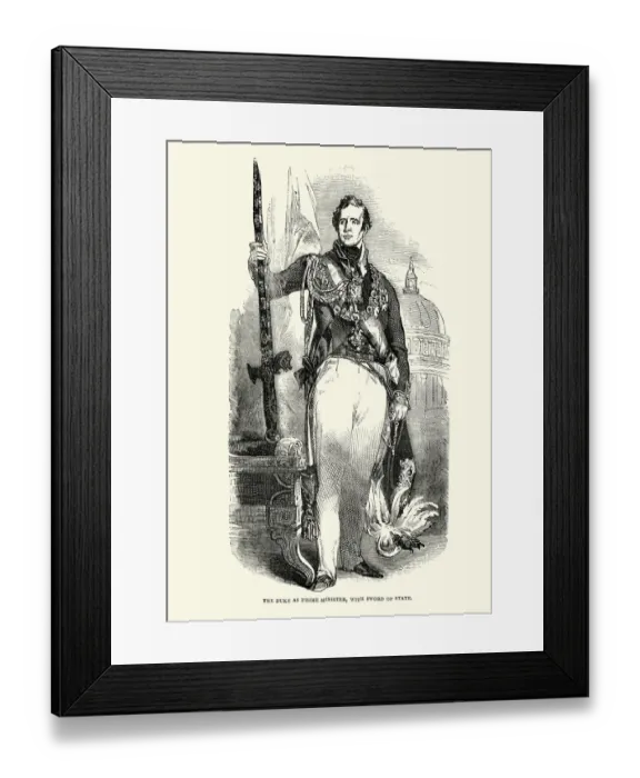 Framed Print : Arthur Wellesley, 1st Duke of Wellington Framed Print : Arthur Wellesley, 1st Duke of Wellington