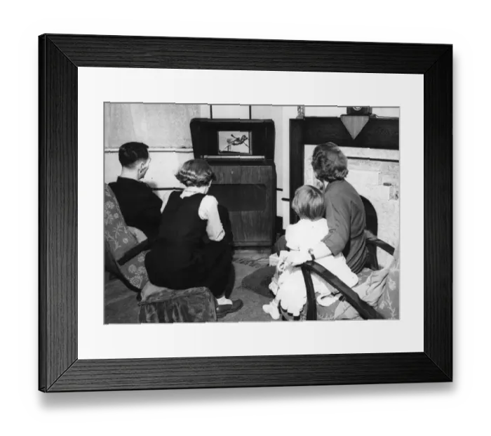 Framed Print : Early Television Framed Print : Early Television