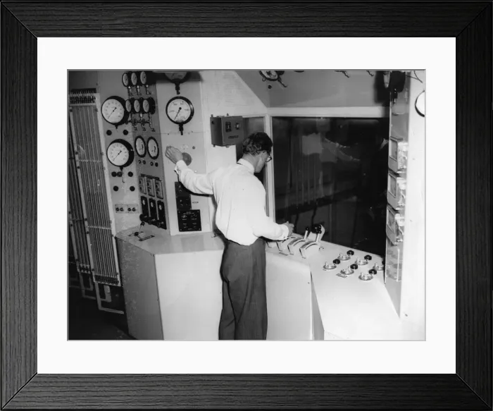 Framed Print : Turbine Testing Framed Print : Turbine Testing