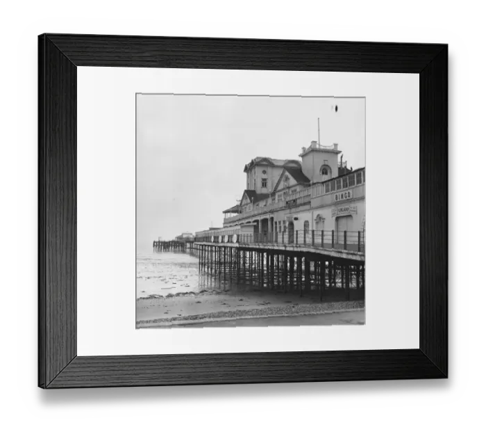 Framed Print : Bognor Pier 1963 Framed Print : Bognor Pier 1963