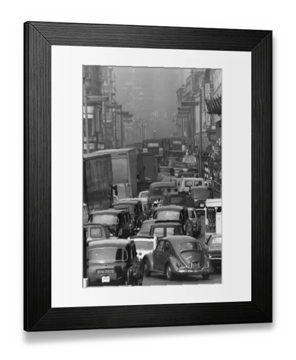 Framed Print : Traffic Congestion Framed Print : Traffic Congestion