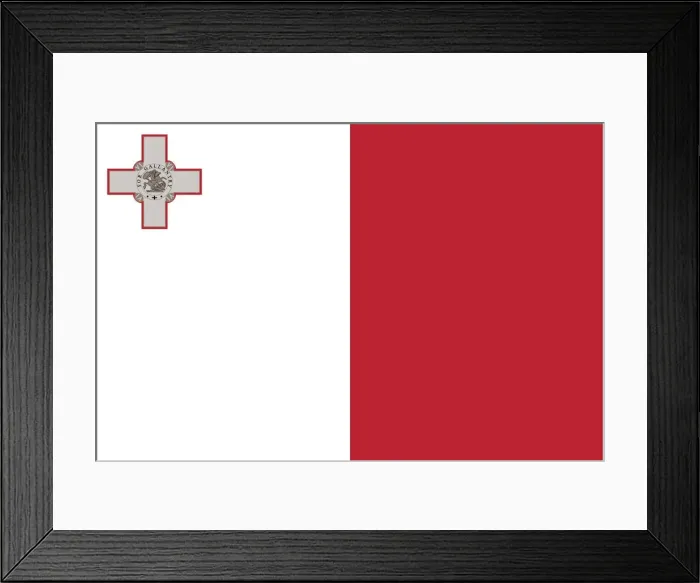 Framed Print : Flag of Malta Framed Print : Flag of Malta