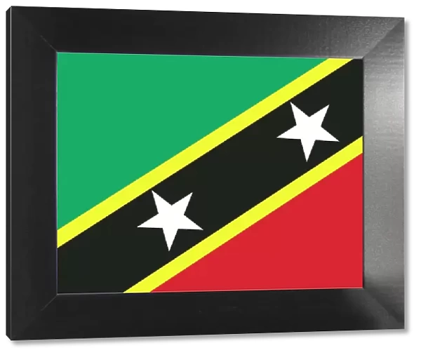 Flag Saint Kitts and Nevis