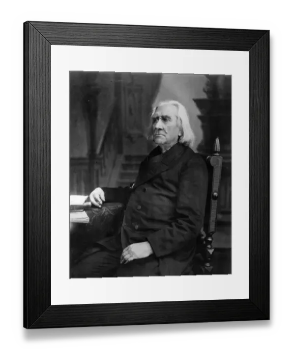 Framed Print : Franz Liszt Framed Print : Franz Liszt