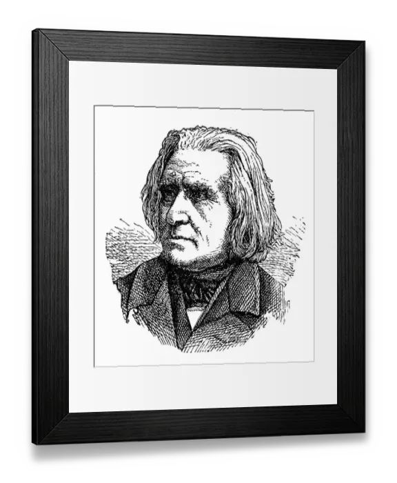 Framed Print : Composer Franz Liszt engraving 1894 Framed Print : Composer Franz Liszt engraving 1894