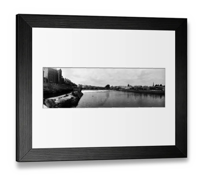 Framed Print : River At Dumfries