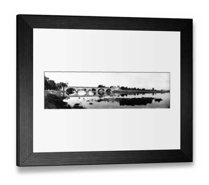 Framed Print : Bridge Over Tweed Framed Print : Bridge Over Tweed