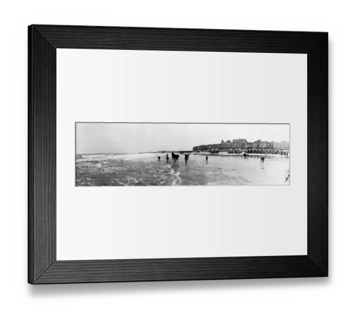 Framed Print : Bathers At Heyst Framed Print : Bathers At Heyst