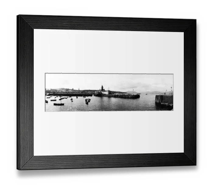 Framed Print : Harbour At Rothesay Framed Print : Harbour At Rothesay