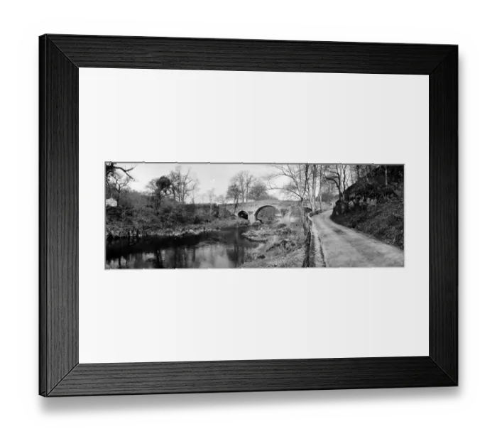 Framed Print : Bridge Over River