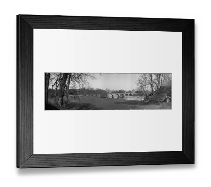 Framed Print : Bridge Over Tweed Framed Print : Bridge Over Tweed