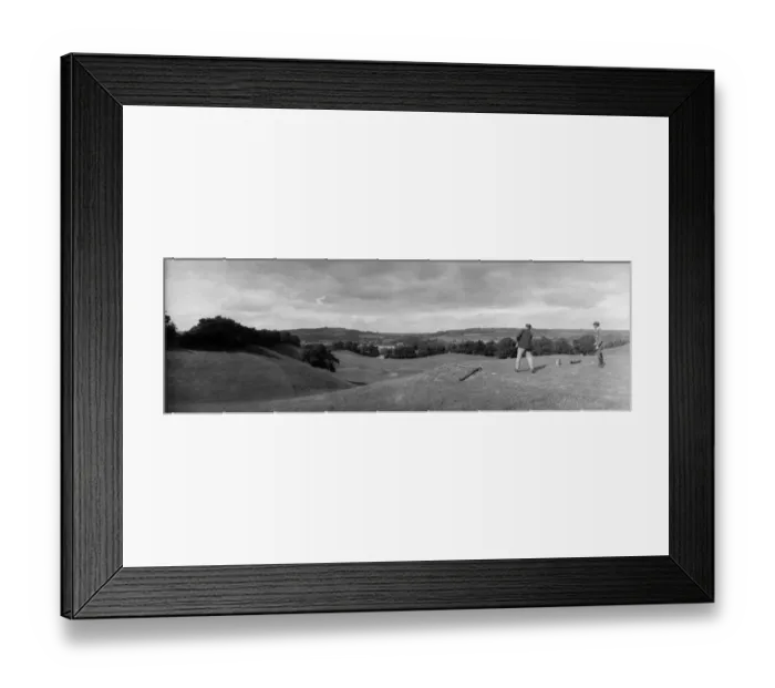 Framed Print : Golfers At Hexham Framed Print : Golfers At Hexham