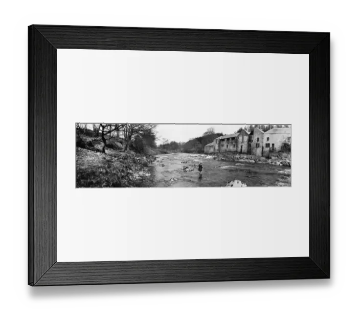 Framed Print : River Fishing Framed Print : River Fishing