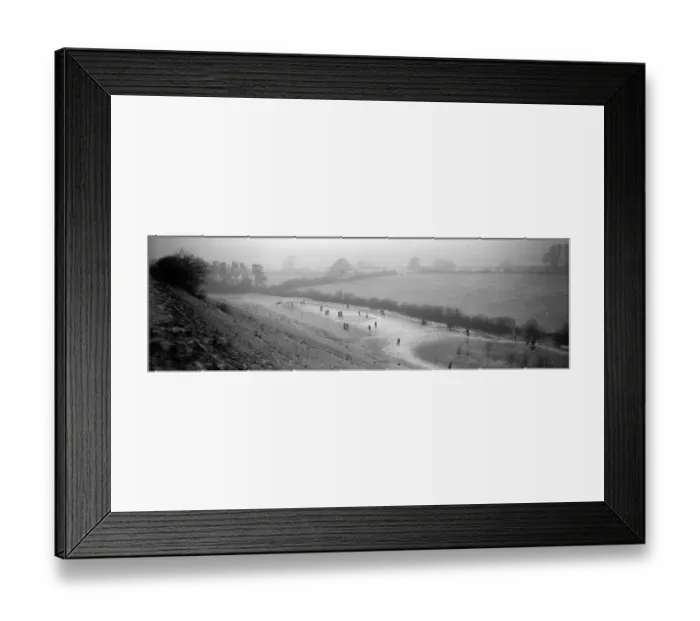 Framed Print : Country Skaters Framed Print : Country Skaters