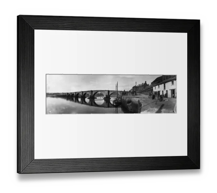 Framed Print : Border Bridge Framed Print : Border Bridge