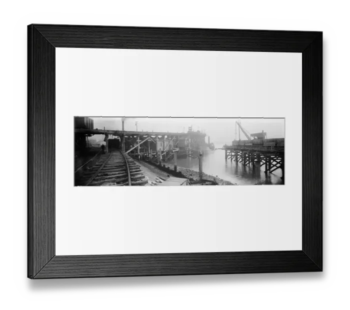 Framed Print : Railway Docks Framed Print : Railway Docks