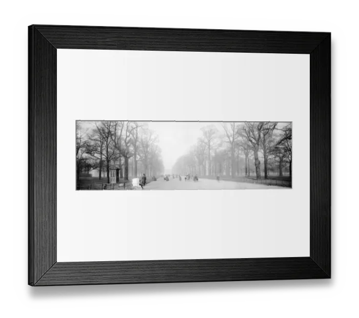 Framed Print : Broad Walk
