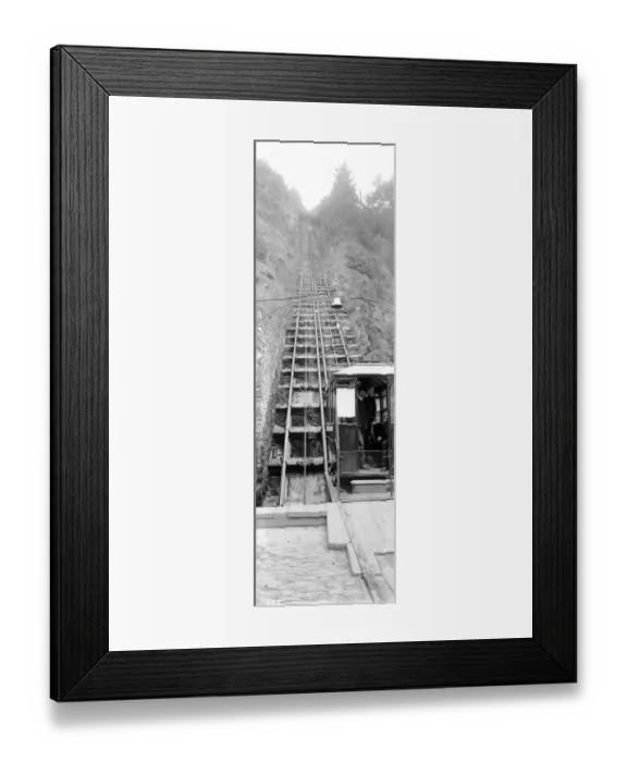 Framed Print : Cliff Railway Framed Print : Cliff Railway