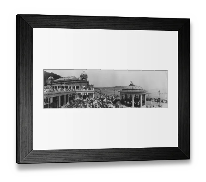 Framed Print : Seaside Bandstand Framed Print : Seaside Bandstand