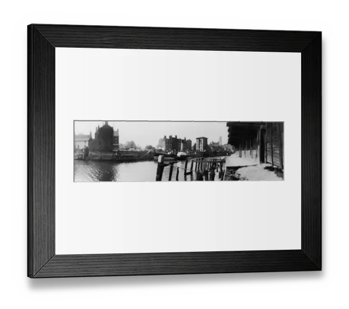 Framed Print : Boston Riverside Framed Print : Boston Riverside
