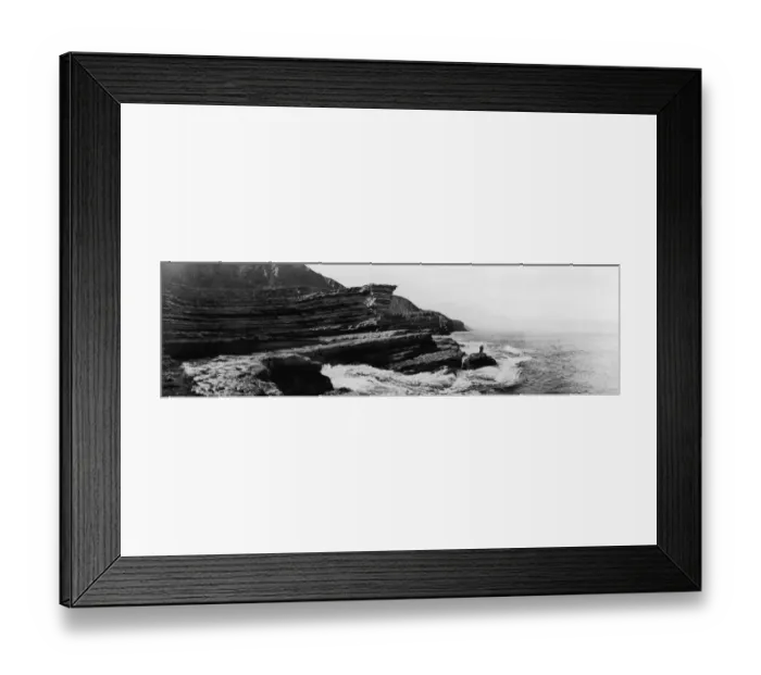 Framed Print : Filey Brigg Fishing Framed Print : Filey Brigg Fishing