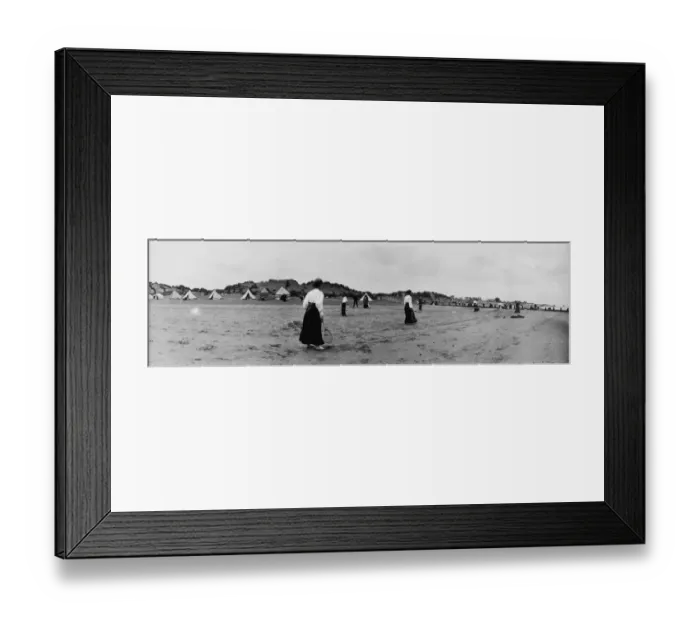 Framed Print : Beach Tennis