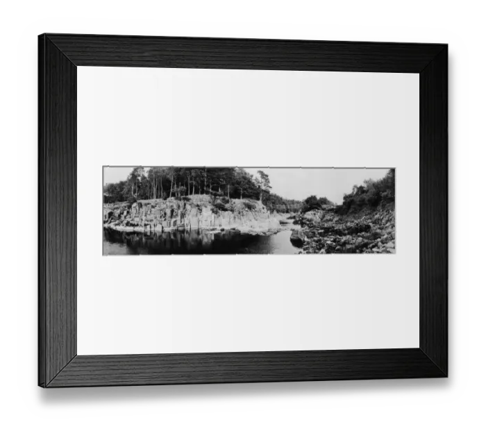 Framed Print : Basalt Landscape
