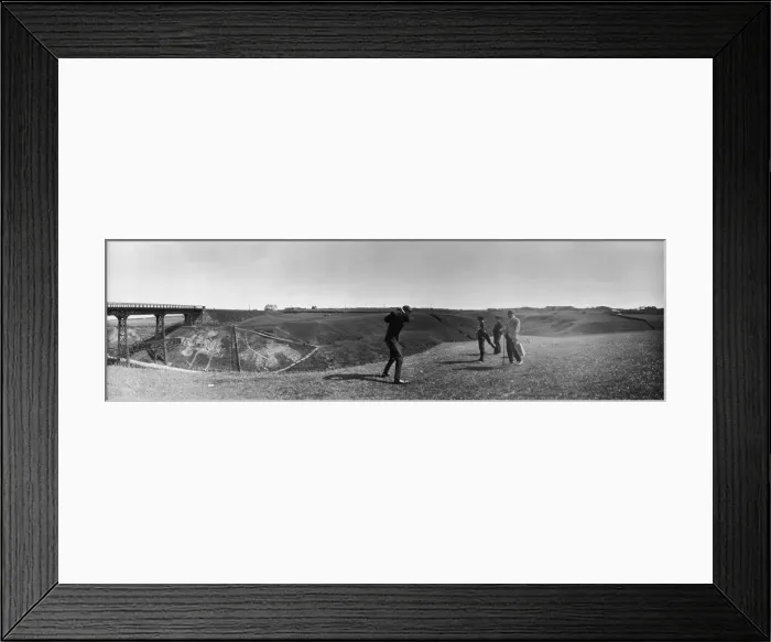 Framed Print : Golf At Whitby