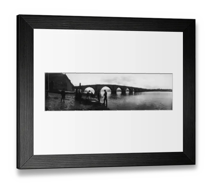Framed Print : Berwick Border Bridge Framed Print : Berwick Border Bridge