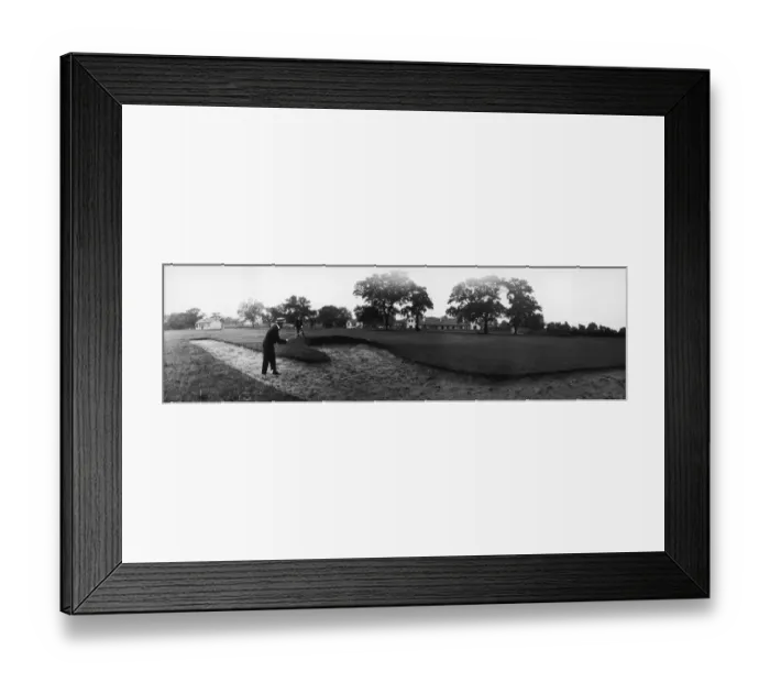 Framed Print : Bunker Shot Framed Print : Bunker Shot