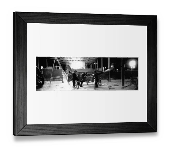 Framed Print : Aeroplane Garage Framed Print : Aeroplane Garage