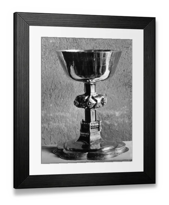 Framed Print : Chalice. circa 1930: A prereformation chalice Framed Print : Chalice. circa 1930: A prereformation chalice