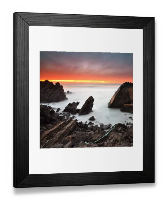 Framed Print : Sunset in Sintra-Cascais Natural Park Framed Print : Sunset in Sintra-Cascais Natural Park
