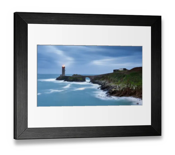 Framed Print : Petit Minou Lighthouse in Brittany Framed Print : Petit Minou Lighthouse in Brittany