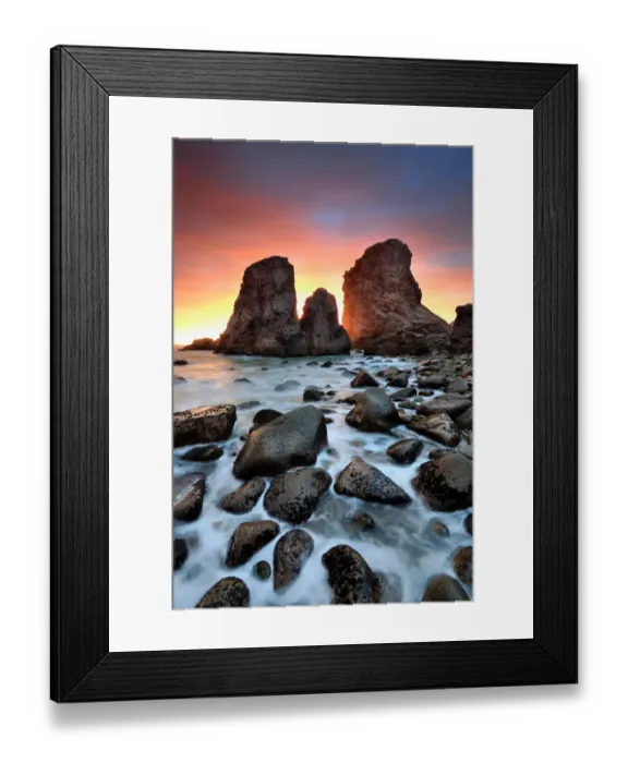 Framed Print : Rock Gardens Framed Print : Rock Gardens