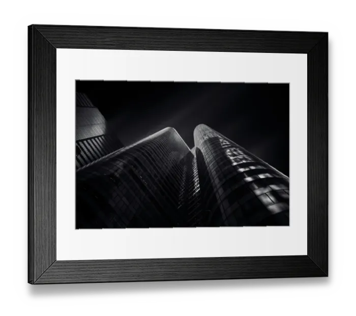 Framed Print : LA DEFENSE TOWERS Framed Print : LA DEFENSE TOWERS
