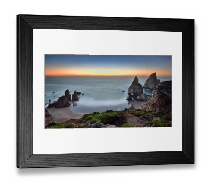 Framed Print : Ursa beach at Cabo da Roca n the wilderness of Sintra Natural Park