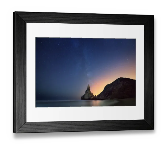 Framed Print : Ursa Beach Under the Stars Framed Print : Ursa Beach Under the Stars