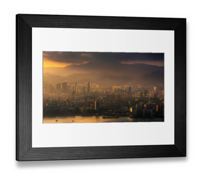 Framed Print : Hong Kong City from Jardines viewpoint Framed Print : Hong Kong City from Jardines viewpoint