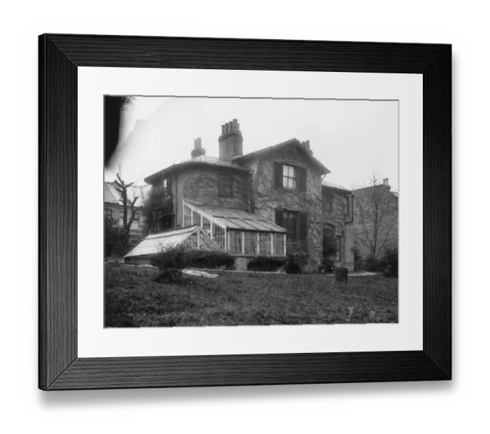 Framed Print : Sandy Combe Lodge Framed Print : Sandy Combe Lodge