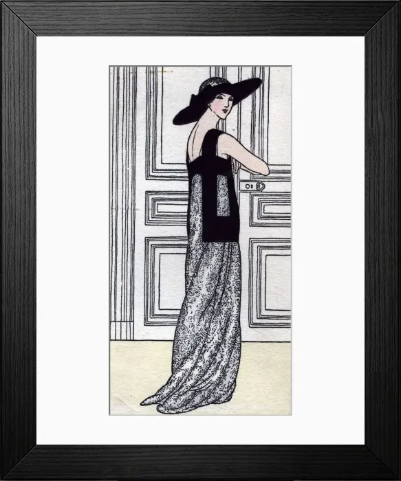 Framed Print : Evening Gown Framed Print : Evening Gown