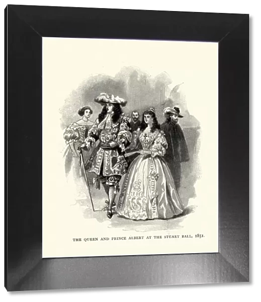 Queen Victoria and Prince Albert in Fancy Dress, 1851