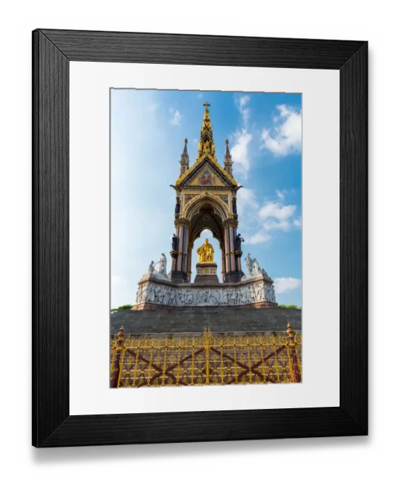 Framed Print : Albert Memorial, Kensington Gardens Framed Print : Albert Memorial, Kensington Gardens