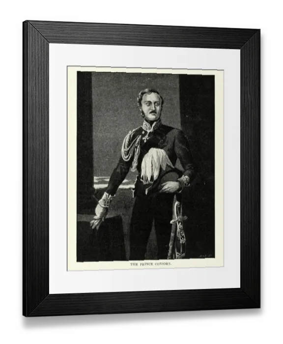 Framed Print : Portrait of Albert, Prince Consort Framed Print : Portrait of Albert, Prince Consort