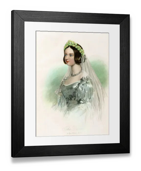 Framed Print : Queen Victoria