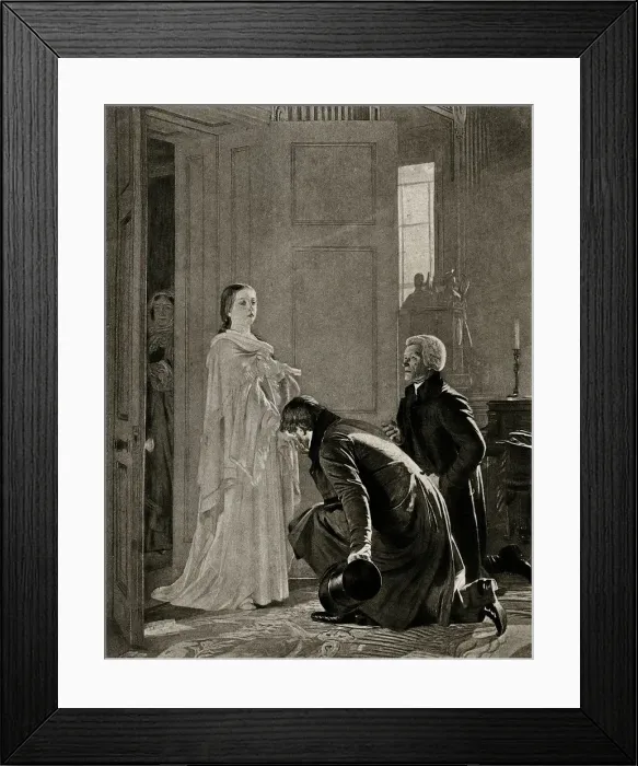 Framed Print : Victoria greeted as Queen (XXXL) Framed Print : Victoria greeted as Queen (XXXL)