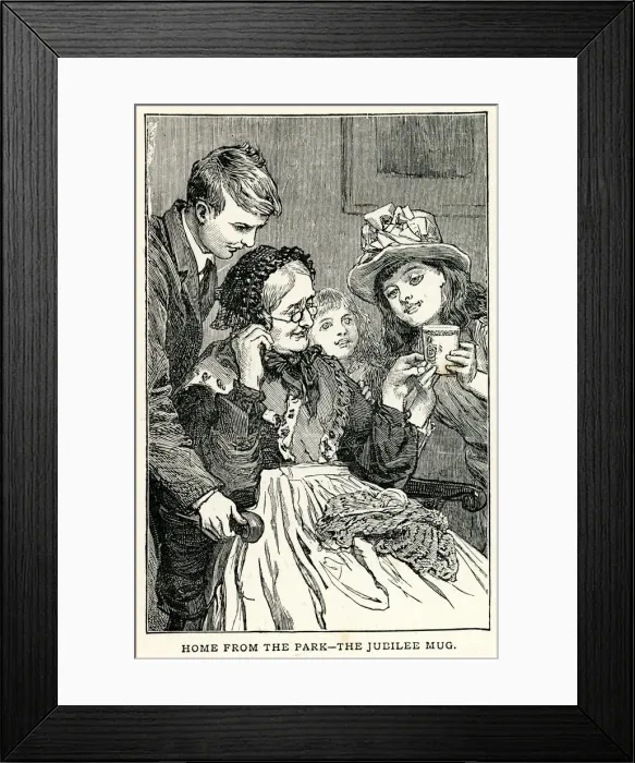 Framed Print : The Jubilee Mug Framed Print : The Jubilee Mug