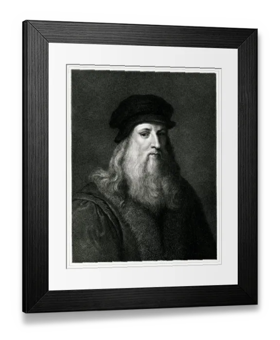 Framed Print : Leonardo Da Vinci Framed Print : Leonardo Da Vinci