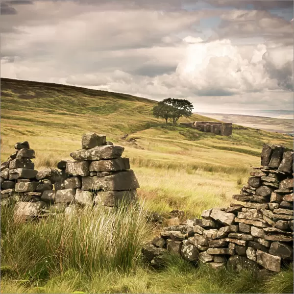 Top Withens on the Bronte Moors