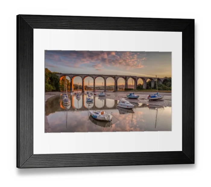 Framed Print : St Germans Viaduct Framed Print : St Germans Viaduct